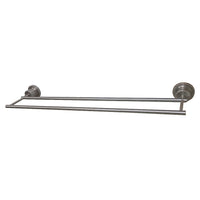 Thumbnail for Kingston Brass BAH821318SN Concord 18-Inch Double Towel Bar, Brushed Nickel - BNGBath