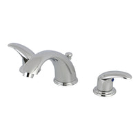 Thumbnail for Kingston Brass KB961LL Widespread Bathroom Faucet, Polished Chrome - BNGBath