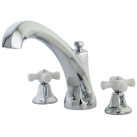 Thumbnail for Kingston Brass KS4321PX Metropolitan Roman Tub Faucet, Polished Chrome - BNGBath