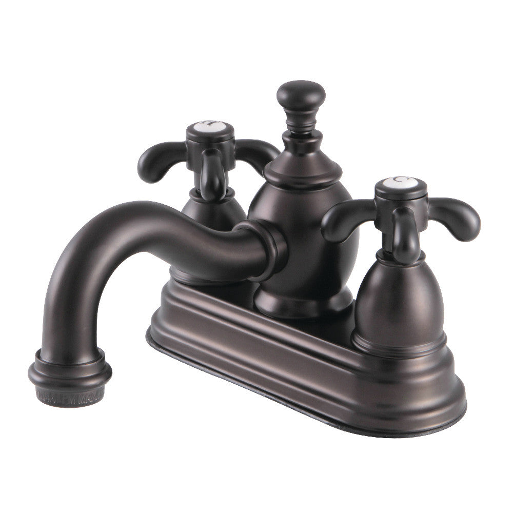 Kingston Brass KS7105TX 4 in. Centerset Bathroom Faucet, Oil Rubbed Bronze - BNGBath