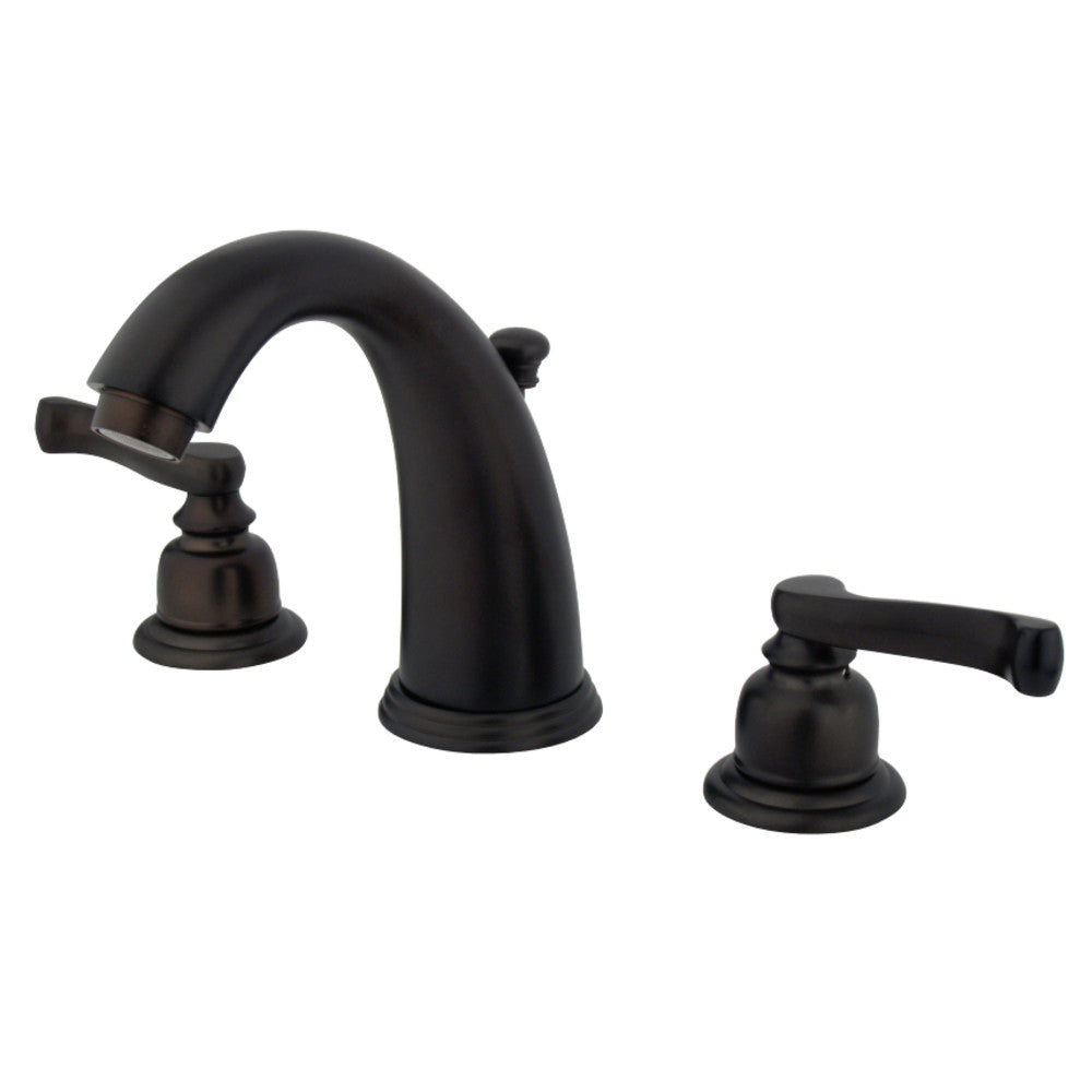 Kingston Brass KB985FL Widespread Bathroom Faucet, Oil Rubbed Bronze - BNGBath