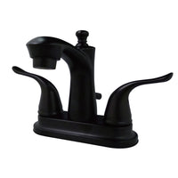 Thumbnail for Kingston Brass FB7625YL 4 in. Centerset Bathroom Faucet, Oil Rubbed Bronze - BNGBath