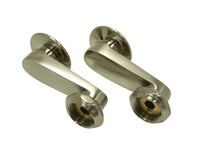 Thumbnail for Kingston Brass CC3SE8 Vintage Swivel Elbow for Wall Mount Tub Filler, Brushed Nickel - BNGBath