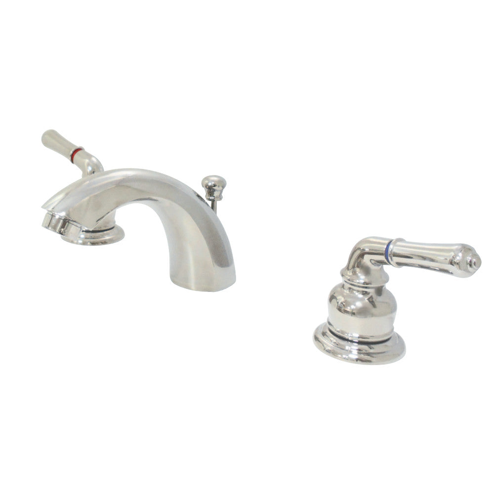 Kingston Brass KB956PN Magellan Mini-Widespread Bathroom Faucet, Polished Nickel - BNGBath