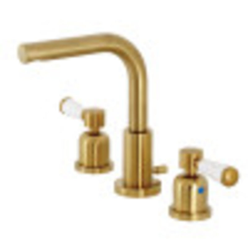 Fauceture FSC8953DPL 8 in. Widespread Bathroom Faucet, Brushed Brass - BNGBath