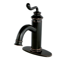 Thumbnail for Fauceture LS5416RL Royale Single-Handle Monoblock Bathroom Faucet, Naples Bronze - BNGBath