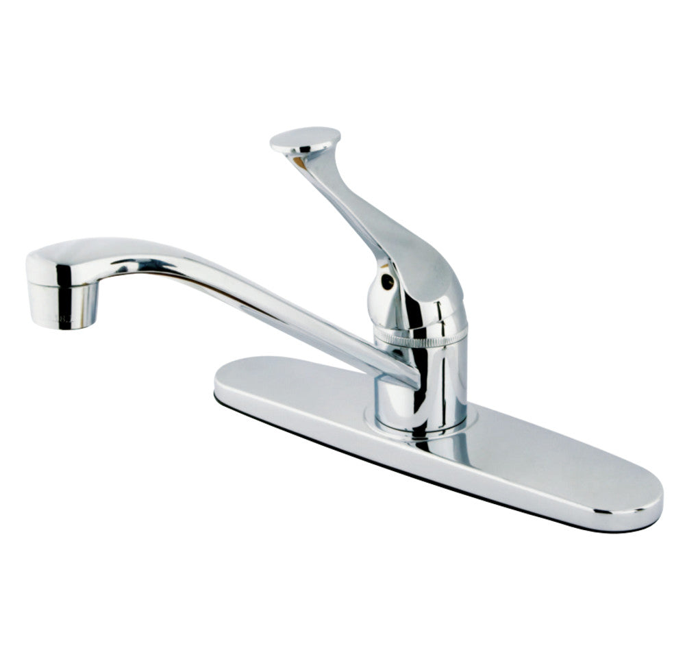 Kingston Brass KB571 Chatham Single-Handle Centerset Kitchen Faucet, Polished Chrome - BNGBath