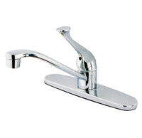 Thumbnail for Kingston Brass KB571 Chatham Single-Handle Centerset Kitchen Faucet, Polished Chrome - BNGBath