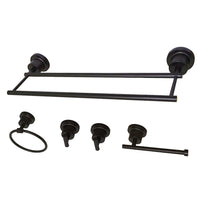 Thumbnail for Kingston Brass BAH821318478ORB Concord 5-Piece Bathroom Accessory Set, Oil Rubbed Bronze - BNGBath