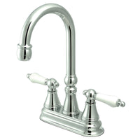 Thumbnail for Kingston Brass KS2491PL Governor Bar Faucet Without Pop-Up, Polished Chrome - BNGBath