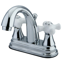 Thumbnail for Kingston Brass KS7611PX 4 in. Centerset Bathroom Faucet, Polished Chrome - BNGBath