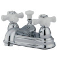 Thumbnail for Kingston Brass CC20L1 4 in. Centerset Bathroom Faucet, Polished Chrome - BNGBath