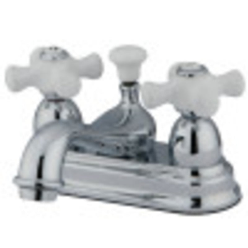 Kingston Brass CC20L1 4 in. Centerset Bathroom Faucet, Polished Chrome - BNGBath
