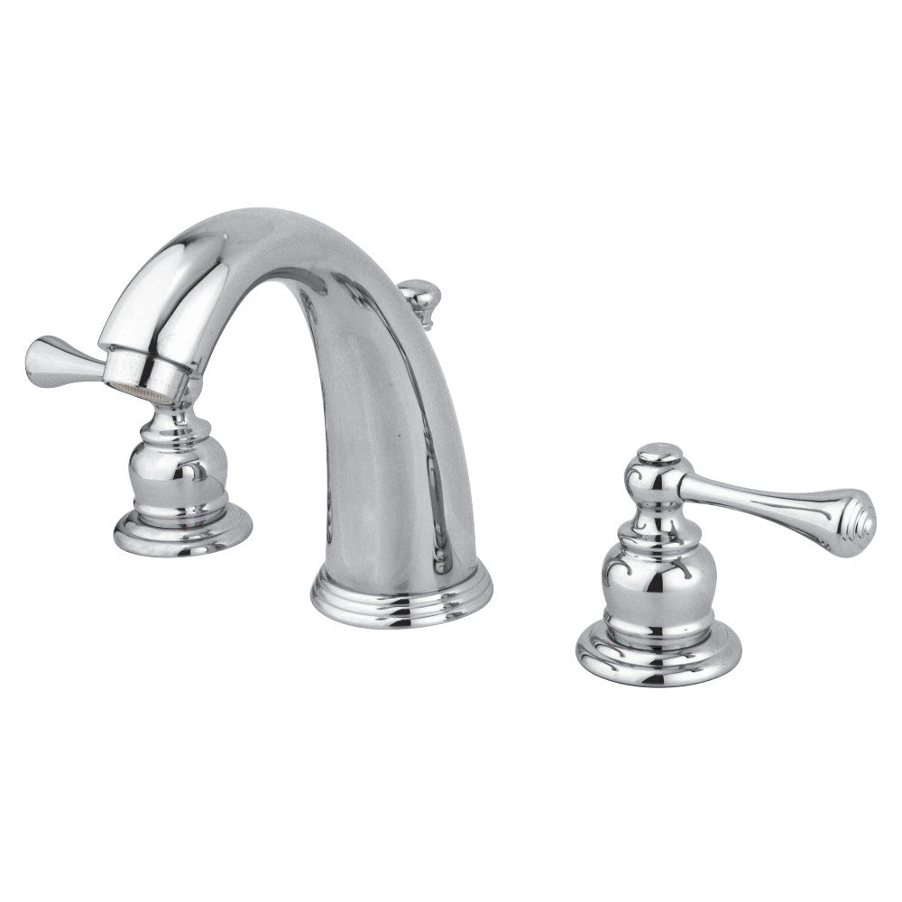 Kingston Brass GKB981BL Widespread Bathroom Faucet, Polished Chrome - BNGBath
