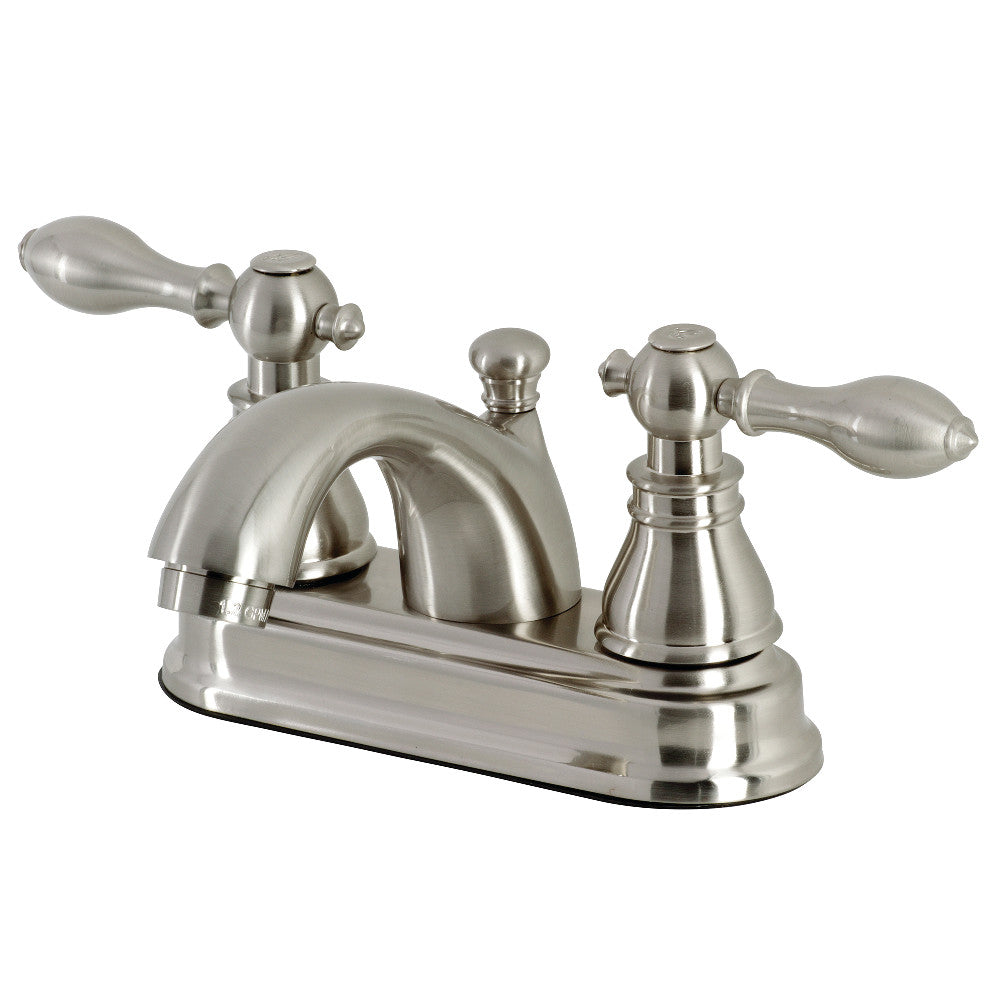 Kingston Brass KB2608ACL American Classic 4" Centerset Bathroom Faucet, Brushed Nickel - BNGBath