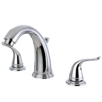 Thumbnail for Kingston Brass KB2981YL 8 in. Widespread Bathroom Faucet, Polished Chrome - BNGBath