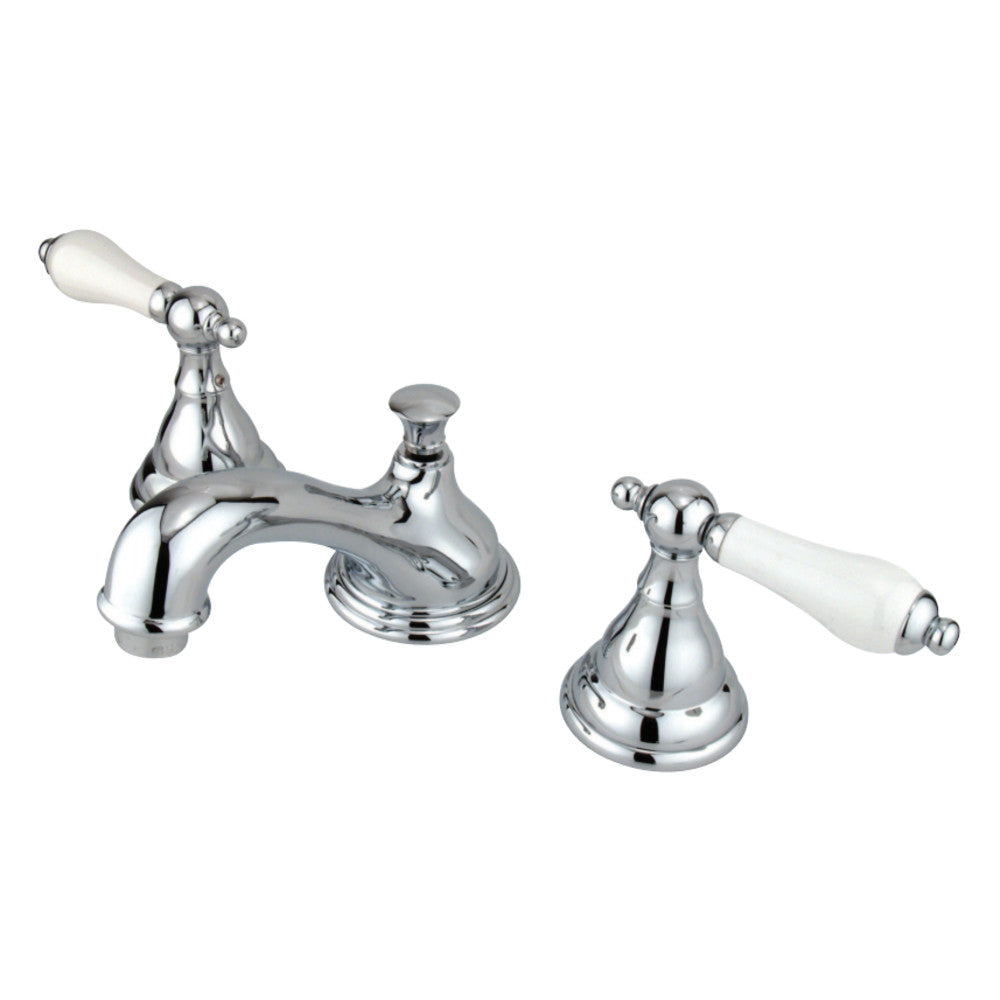 Kingston Brass KS5561PL 8 in. Widespread Bathroom Faucet, Polished Chrome - BNGBath