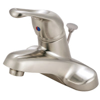 Thumbnail for Kingston Brass FB518B Single-Handle 4 in. Centerset Bathroom Faucet, Brushed Nickel - BNGBath