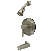Thumbnail for Kingston Brass KB4638DL Tub and Shower Faucet, Brushed Nickel - BNGBath