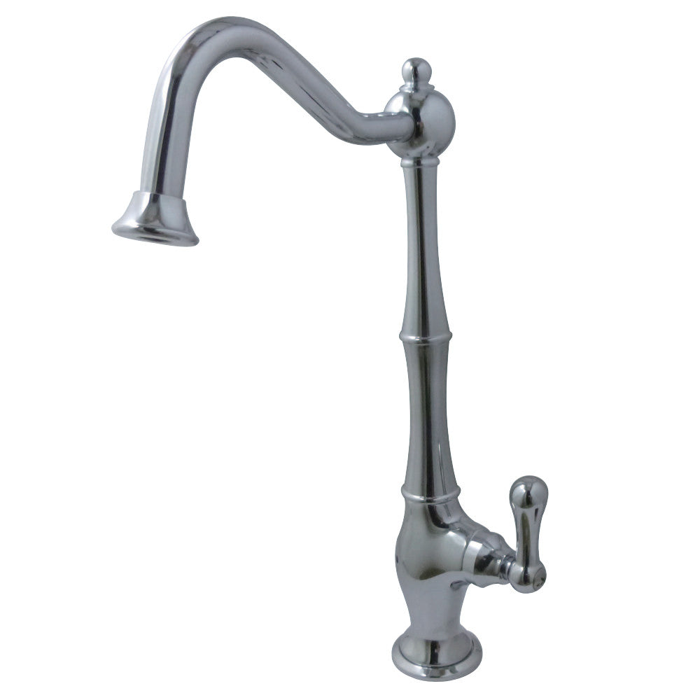 Kingston Brass KS1191AL Heritage Cold Water Filtration Faucet, Polished Chrome - BNGBath