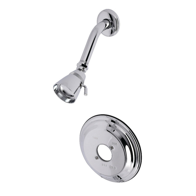 Kingston Brass KB3631TSLH Shower Trim Only Without Handle, Polished Chrome - BNGBath