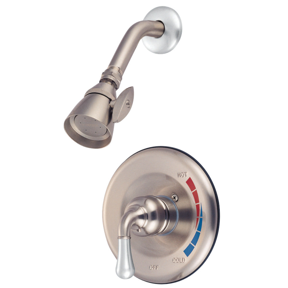 Kingston Brass KB637SO Magellan Shower Only for KB637, Brushed Nickel/Polished Chrome - BNGBath