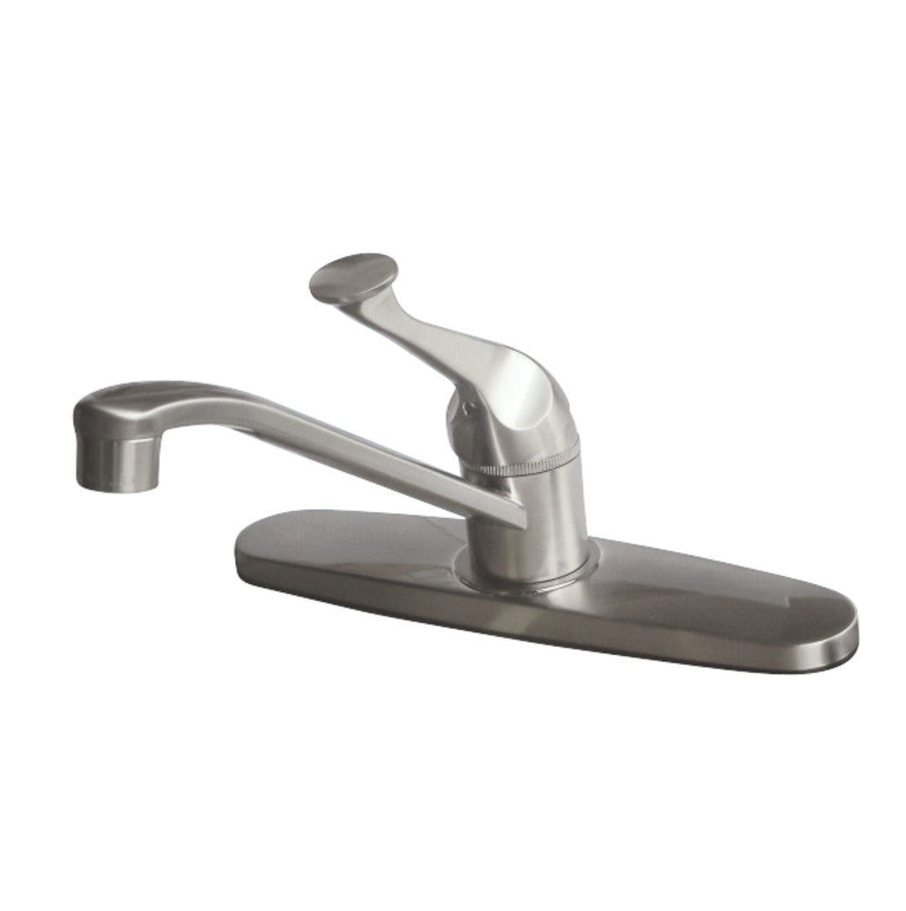 Kingston Brass KB571SN Chatham Single-Handle Centerset Kitchen Faucet, Brushed Nickel - BNGBath