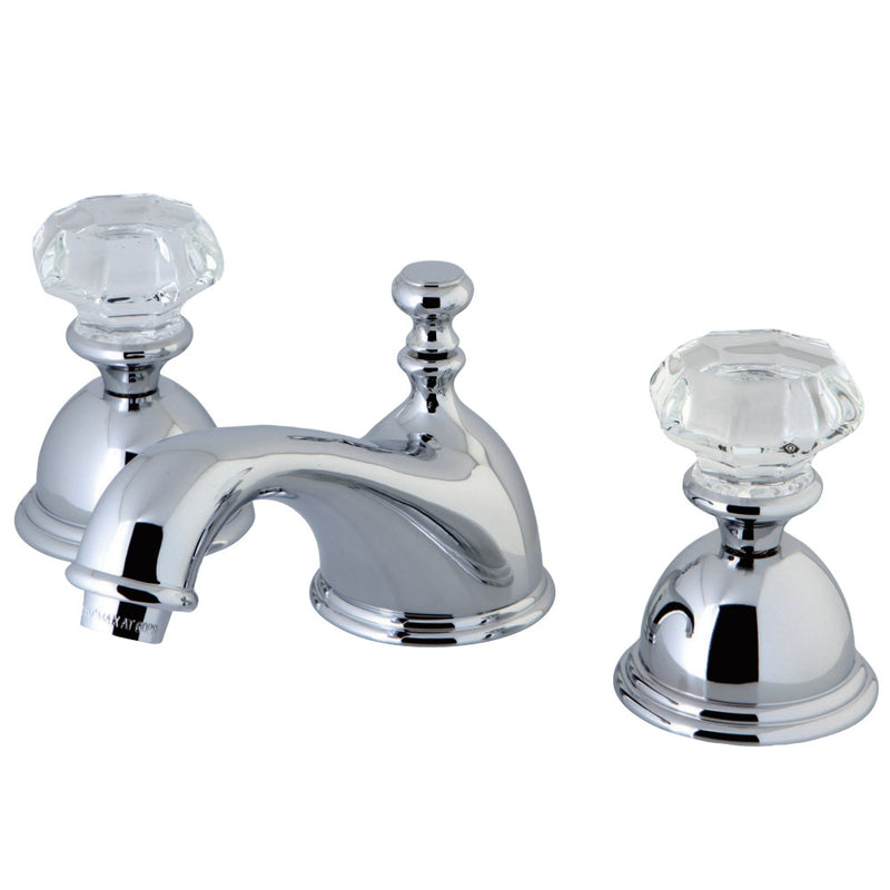 Kingston Brass KS3961WCL 8 in. Widespread Bathroom Faucet, Polished Chrome - BNGBath