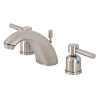 Thumbnail for Kingston Brass FB8958DL Mini-Widespread Bathroom Faucet, Brushed Nickel - BNGBath