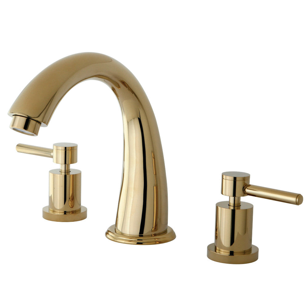 Kingston Brass KS2362DL Concord Roman Tub Faucet, Polished Brass - BNGBath
