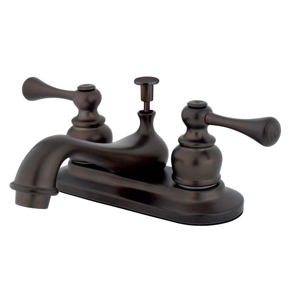 Kingston Brass KB605BL 4 in. Centerset Bathroom Faucet, Oil Rubbed Bronze - BNGBath