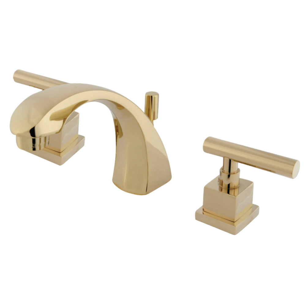 Kingston Brass KS4982CQL 8 in. Widespread Bathroom Faucet, Polished Brass - BNGBath