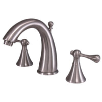 Thumbnail for Kingston Brass KS2978BL 8 in. Widespread Bathroom Faucet, Brushed Nickel - BNGBath