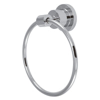 Thumbnail for Kingston Brass BA8214C Concord Towel Ring, Polished Chrome - BNGBath