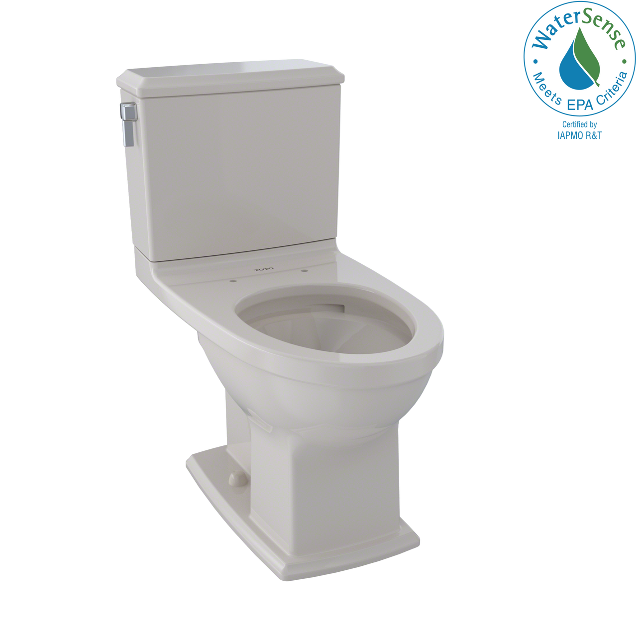 TOTO Connelly Two-Piece Elongated Dual-Max, Dual Flush 1.28 and 0.9 GPF Universal Height Toilet with CeFiONtect,  - CST494CEMFG#12 - BNGBath