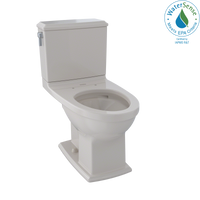 Thumbnail for TOTO Connelly Two-Piece Elongated Dual-Max, Dual Flush 1.28 and 0.9 GPF Universal Height Toilet with CeFiONtect,  - CST494CEMFG#12 - BNGBath