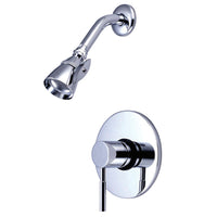 Thumbnail for Kingston Brass KB8691DLSO Concord Shower Faucet, Polished Chrome - BNGBath