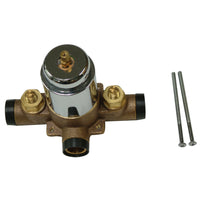 Thumbnail for Kingston Brass KB3631SWTV Plumbing Parts Swept Valve Only for Tub & Shower, Polished Chrome - BNGBath