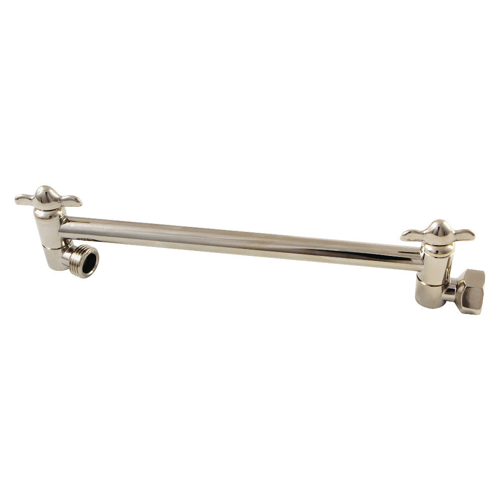 Kingston Brass K153A6PN 10" Adjustable High-Low Shower Arm, Polished Nickel - BNGBath
