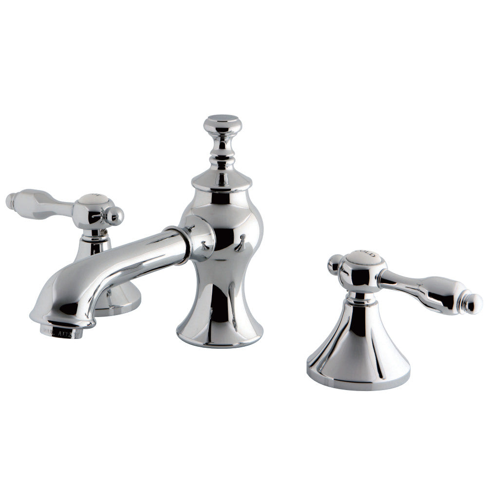 Kingston Brass KC7061TAL 8 in. Widespread Bathroom Faucet, Polished Chrome - BNGBath