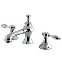 Thumbnail for Kingston Brass KC7061TAL 8 in. Widespread Bathroom Faucet, Polished Chrome - BNGBath