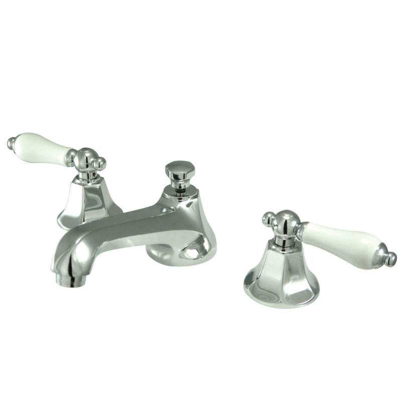 Kingston Brass KS4461PL 8 in. Widespread Bathroom Faucet, Polished Chrome - BNGBath