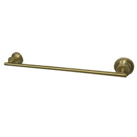 Thumbnail for Kingston Brass BAH8212SB Concord 18-Inch Single Towel Bar, Brushed Brass - BNGBath