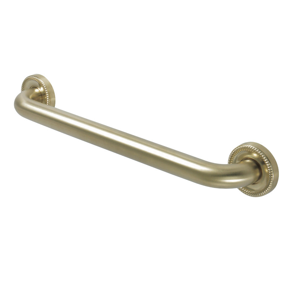 Kingston Brass DR914167 Camelon 16" Grab Bar, 1-1/4" Diameter, Brushed Brass - BNGBath