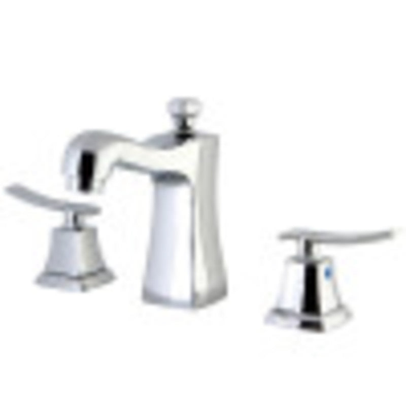 Kingston Brass KB4961JQL 8 in. Widespread Bathroom Faucet, Polished Chrome - BNGBath