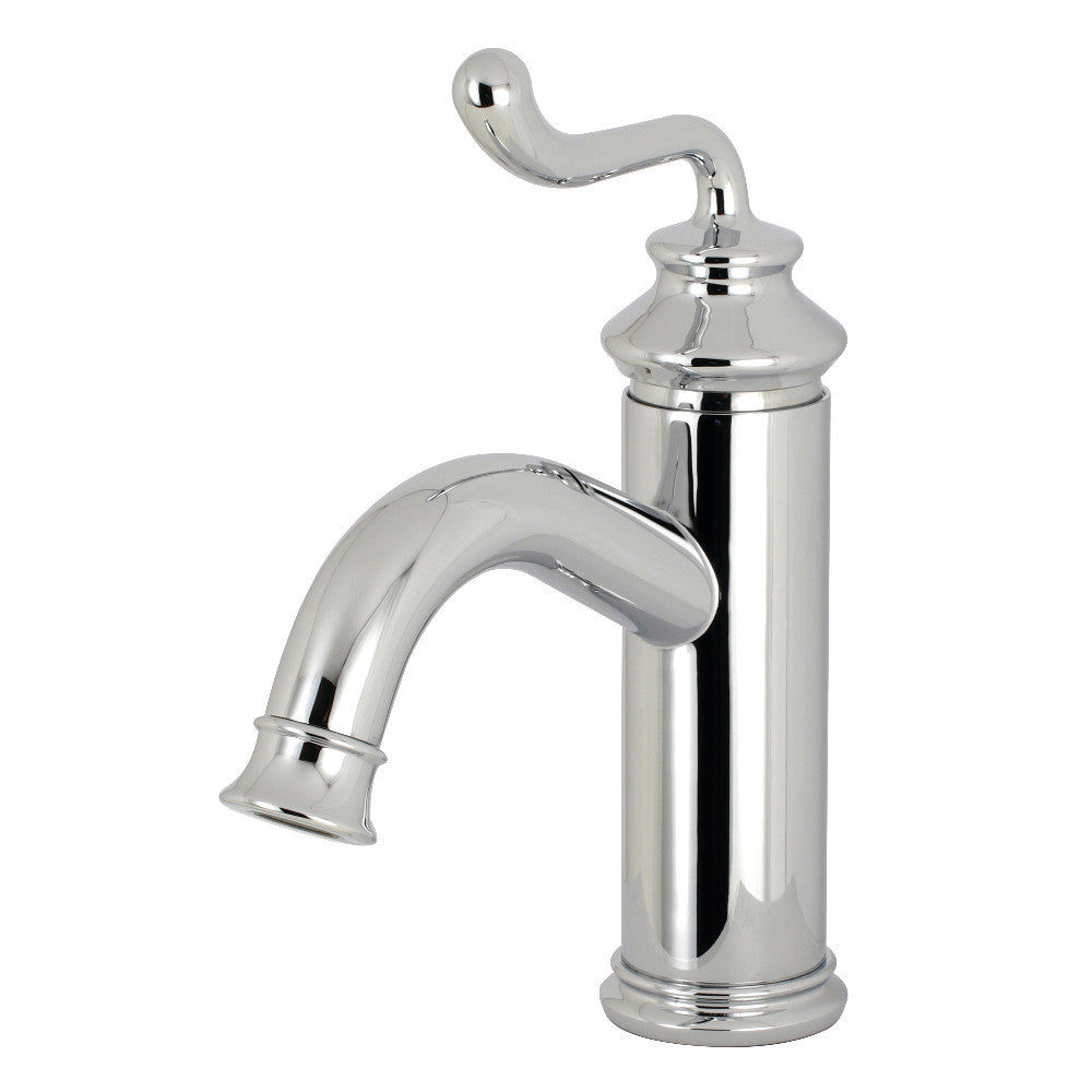 Fauceture LS5411RL Royale Single-Handle Monoblock Bathroom Faucet, Polished Chrome - BNGBath