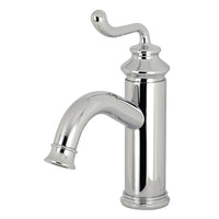 Thumbnail for Fauceture LS5411RL Royale Single-Handle Monoblock Bathroom Faucet, Polished Chrome - BNGBath