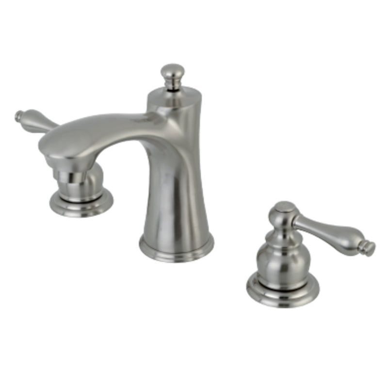 Kingston Brass KB7968AL 8 in. Widespread Bathroom Faucet, Brushed Nickel - BNGBath