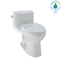 Thumbnail for TOTO Supreme II One-Piece Elongated 1.28 GPF Universal Height Toilet with CeFiONtect,   - MS634114CEFG#11 - BNGBath