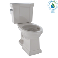 Thumbnail for TOTO Promenade II Two-Piece Elongated 1.28 GPF Universal Height Toilet with CeFiONtect,  - CST404CEFG#12 - BNGBath